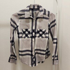American Eagle - Flannel Button Down - Size XS